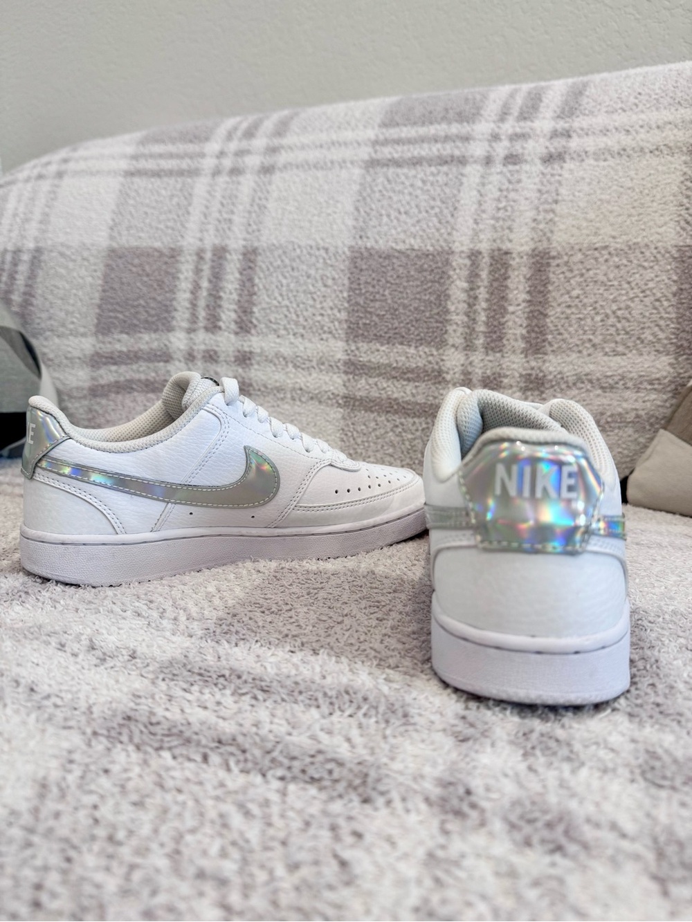 Nike Court Vision Low White Multi (Size 6) CW5596-100